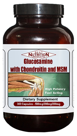 Glucosamine Chondroitin and MSM